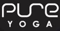 black and white Pure Yoga Logo
